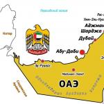 Города и курорты объединенных арабских эмиратов Арабские эмираты регион